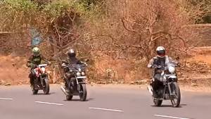 RE Himalayan v KTM 200 Duke v Mahindra Mojo - Comparative Review - Video