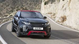 2017 Range Rover Evoque debuts with minor update, limited Ember edition