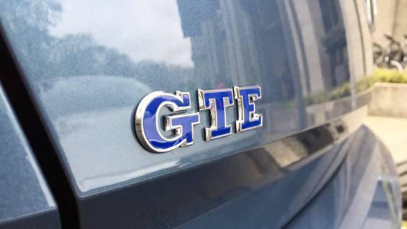 The car doesn't get any Passat badging. Instead you get a GTE badge on the rear and the sides
