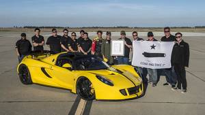 Hennessey Venom GT Spyder at 427kmph is the world's fastest convertible
