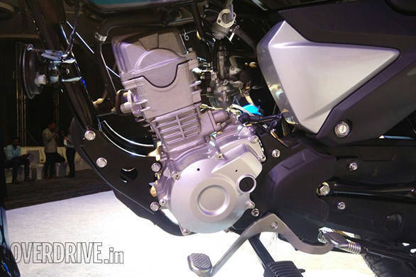 The new 110cc BS4 BlueCore engine makes 7.5PS/8.5Nm and claims a fuel efficiency of 82kmpl