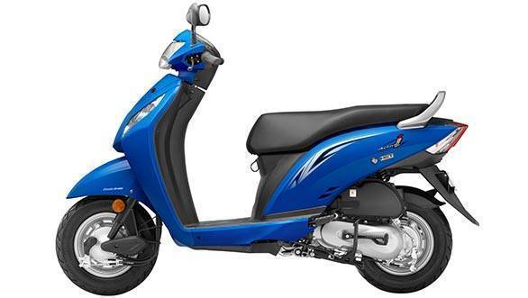 2016 Honda Activa-i Candy Jazzy Blue