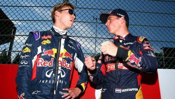 Daniil Kvyat and Max Verstappen now swap teams in the aftermath of the incident at Sochi