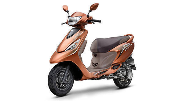 TVS Scooty Zest special edition
