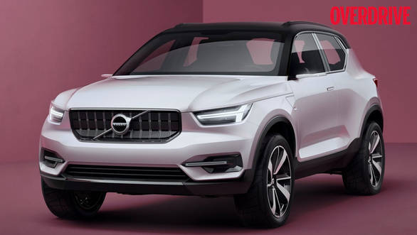 The Volvo 40.1 Concept previews the upcoming XC40 crossover