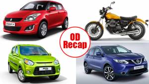 ODRecap: Alto 800 facelift, Moto Guzzi India prices, Ford and Maruti Suzuki issue recalls
