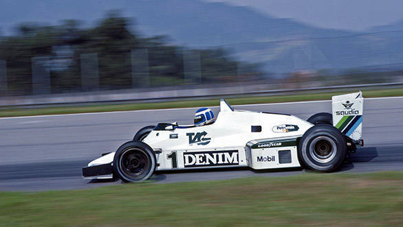 The 1983 FW08C, which Chandhok will drive at the upcoming Goodwood Festival of Speed