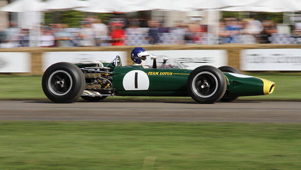 The 1966 Lotus-BRM 43 that won Jim Clark the 1966 US GP