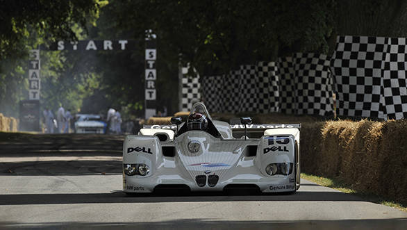 The BMW V12 LMR which will be at the Goodwood Festival of Speed