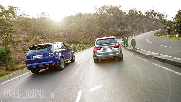 BMW X5M vs Range Rover SVR (31)