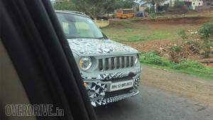Spied: Jeep Renegade spotted testing in India