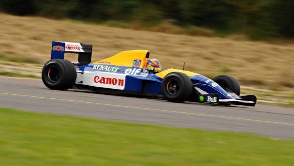 Here's Karun in the FW13 at the Goodwood Festival of Speed a couple of years ago