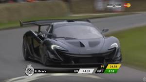 Video worth watching: The McLaren P1 LM is now the fastest road-legal car up Goodwood