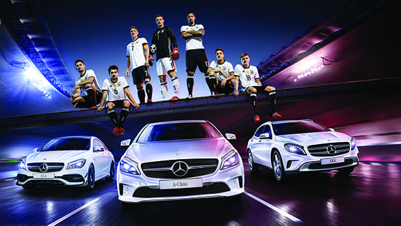 Mercedes Benz Sport Edition UEFA Euro 2016 A Class CLA & GLA
