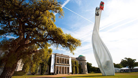 The central feature Goodwood festival of speed