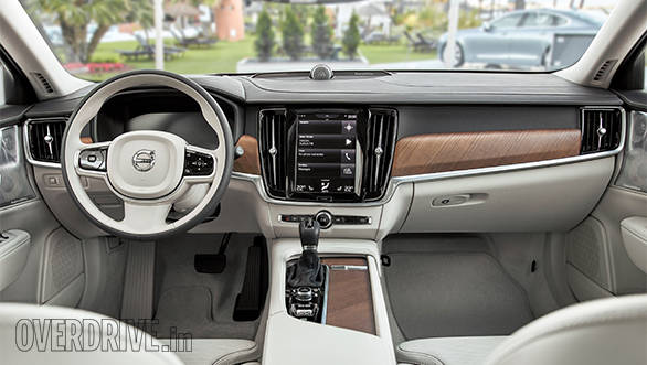New Volvo S90 & V90 interior