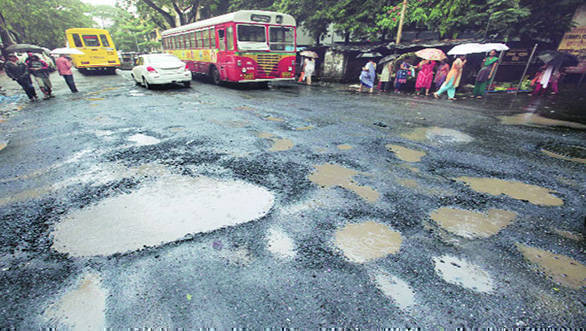 indian express image pothole