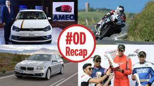 ODRecap: Volkswagen Ameo petrol launched, Michael Dunlop sets new record, and more