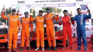 2016 Indian National Rally Championship: Amittrajit Ghosh and Ashwin Naik victorious at Rally of Coimbatore