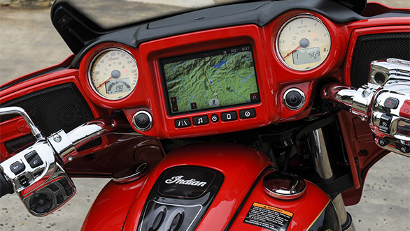 Indian Motorcycle touchscreen infotainment system (1)