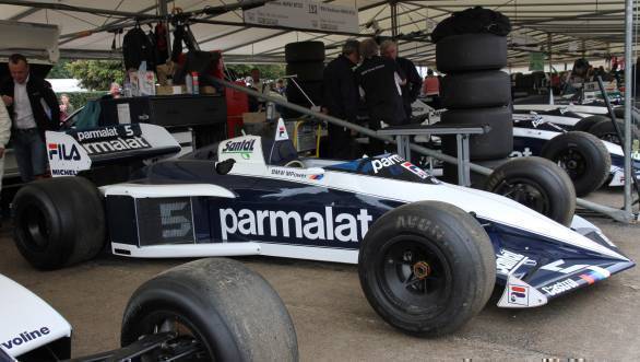The Brabham BT52 that took Nelson Piquet to the title in 1983