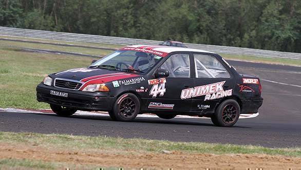 Keith Desouza won the Indian Junior Touring Cars class