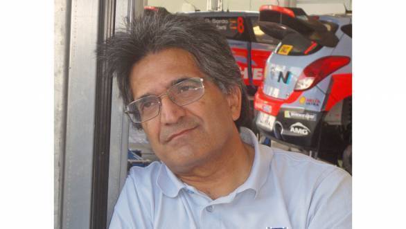 Michel Nandan, Hyundai Motorsport's Competition Director, 