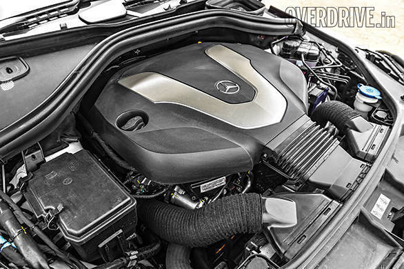 The Mercedes' engine is more powerful and refined