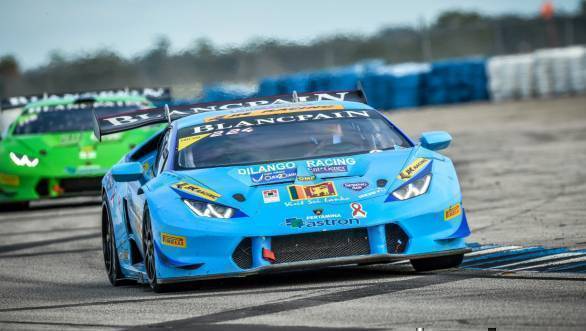 Armaan Ebrahim and team-mate Dilantha Malagamuwa had a strong showing at the Sepang round of the 2016 Lamborghini Blancpain Super Trofeo Asia series