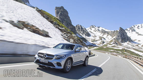 Mercedes-Benz GLC Coupé (C253), Press Test Drive Turin 2016