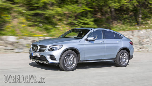 Mercedes-Benz GLC Coupé (C253), Press Test Drive Turin 2016