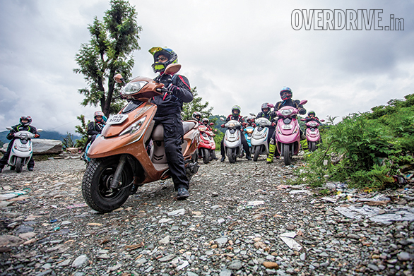 TVS Himalayan Highs Season 2 gets going after a break just after the Pandoh Dam on the BEas River