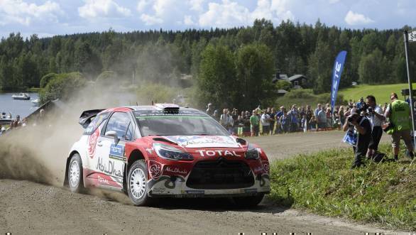 Meeke en route victory at the 2016 Neste Rally Finland