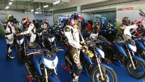Finding pace: Day 1 of TVS One Make Championship race