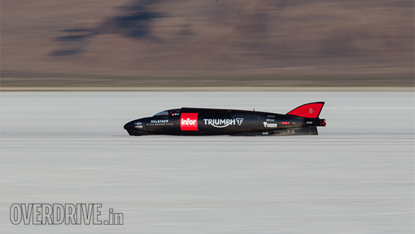 The world's fastest Triumph - the Triumph Infor Rocket Streamliner