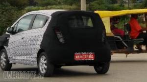 Spied: 2016 Chevrolet Beat facelift spotted testing in India