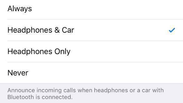 iOS 10 - Say Caller Name