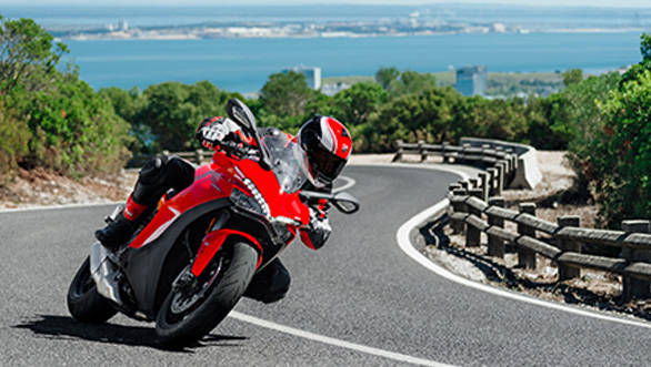 Ducati says the idea behind the Supersport is to create a motorcycle that's a bit less extreme compared to the Panigales