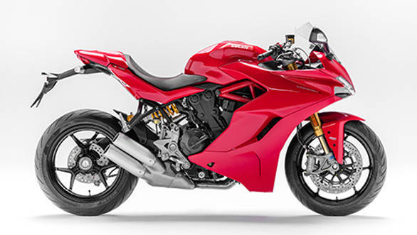 The Supersport uses the Hypermotard derived 939 motor that puts out 113PS