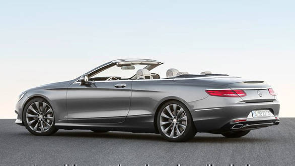 Mercedes Benz S-Class Cabriolet two