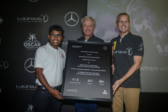 Mercedes-Benz partners with Laureus Sport