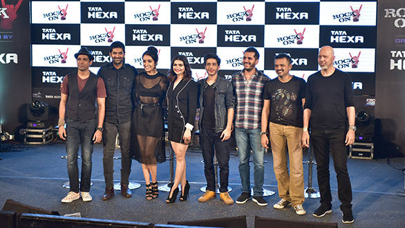 Tata Hexa partners with Excel Entertainment for Rock On 2
