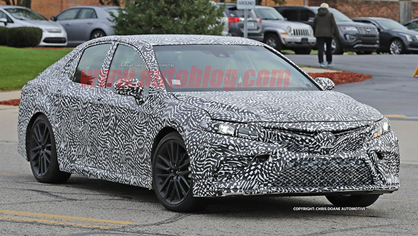 2018 Toyota Camry spotted testing (11)
