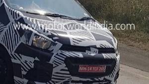 Spied: Chevrolet Beat facelift spotted testing in India