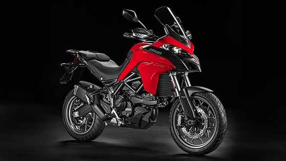 The Multistrada 950 shares most of the body work with its elder sibling, the Multistrada 1200 S,
