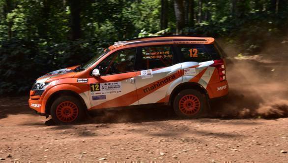 Amittrajit Ghosh and Ashwin Naik lead the INRC overall at the end of Leg 1 at Chikmagalur