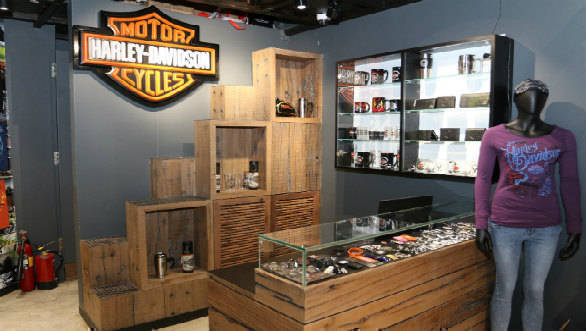 Harley-Davidson merchandise showroom 7