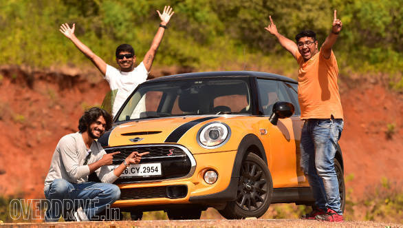 Never has any car got the OVERDRIVE boys so excited including me, the very reason for this feature. Since the day we first drove the Cooper S JCW, all of us have been scheming and plotting on how to gather that all important moolah and how we would just want to throw away all other accessories and just spec the car with the Rs 2.6 lakh JCW exhaust tuning kit. It's worth all the happiness in gold!