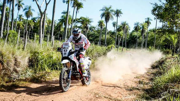 CS Santosh - Hero MotoSports - Dakar 2017