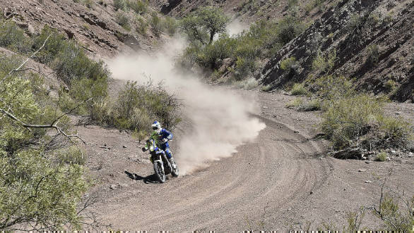 TVS Sherco Juan Pedrero Garcia Dakar Stage 11